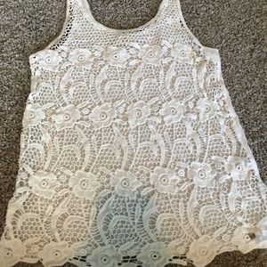 Lace tank top!